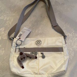 Kipling never used white crossbody